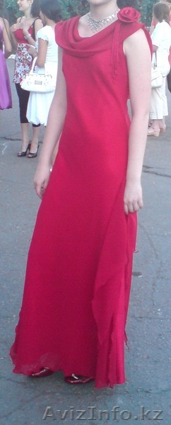 КРАСНОЕ ВЕЧЕРНЕЕ ПЛАТЬЕ - Изображение #1, Объявление #392035