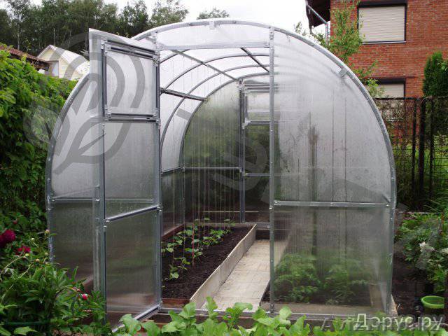 Теплицы с покрытием из сотового поликарбоната - Изображение #1, Объявление #725693