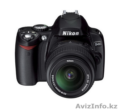 Продам зеркальный фотоаппарат Nikon D40 - Изображение #1, Объявление #754117