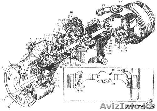 Продаем мост передний ведущий ДЗ.98В.1.61.00.000 на автогрейдер ДЗ-98 - Изображение #1, Объявление #932087