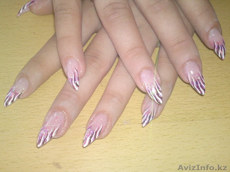 наращивание ногтей недорого ,хорошо и аккуратно - Изображение #1, Объявление #1047911