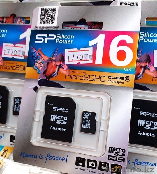 Карта памяти microSD 16Gb Class 6 - Изображение #1, Объявление #1122435