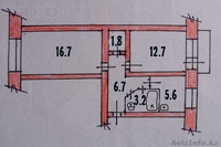 2-х комнатная квартира в центре.  - Изображение #5, Объявление #755437
