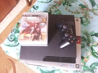 Продам ps3 SLIM 320GB BLACK + 20 игр - Изображение #1, Объявление #1252535
