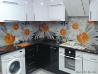 Кухонные фартуки из стекла с фотопечатью в Петропавловске. - Изображение #1, Объявление #1492058