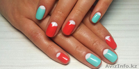 маникюр+покрытие шеллаком,гель-лаком,снятие - Изображение #1, Объявление #1560618