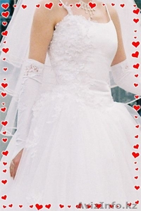 продам очень красивое свадебное платье б/у 1раз - Изображение #1, Объявление #135455
