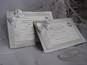 Свадебные приглашения ручной работы - Изображение #2, Объявление #219047