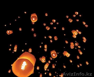 запуск небесных фонариков