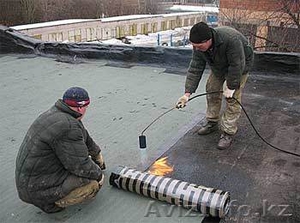 Ремонт крыш мягкой кровли, гидроизоляция.Кокшетау