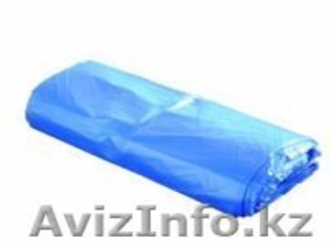 Мешки для мусора голубые 120 л.