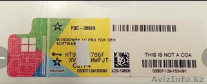 операционные системы MS Windows 10 Professional +380683648676 - Изображение #2, Объявление #437676