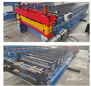 Двухярусная линия для производства профнастила С8 и C20