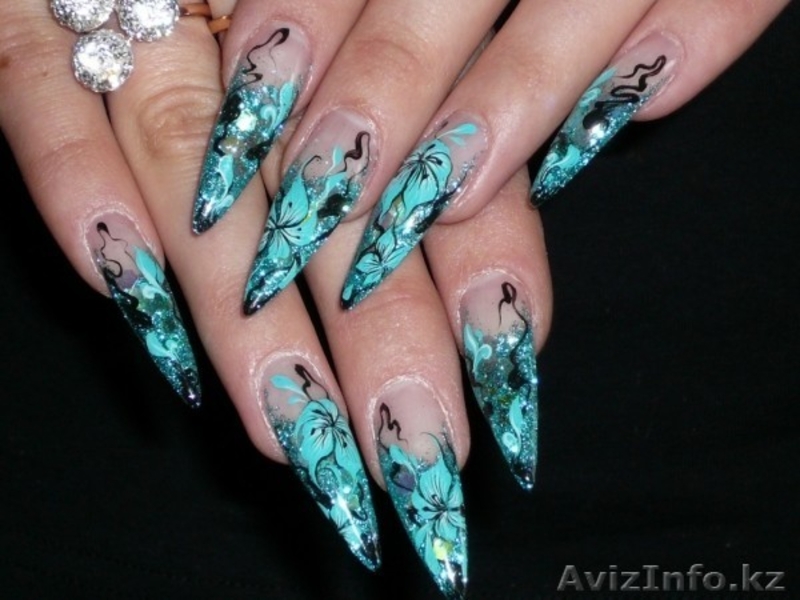 ШИКАРНЫЕ НОГТИ ИЗ ГЕЛЯ И АКРИЛА, ВОСХИТИТЕЛЬНЫЙ ДИЗАЙН - Изображение #1, Объявление #221327