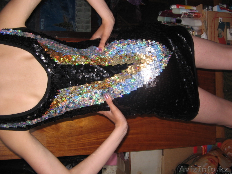 короткое платье из пайеток - Изображение #3, Объявление #265871
