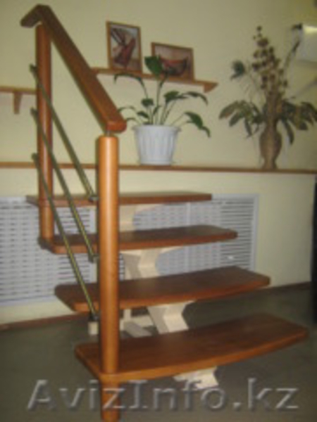 Лестницы из массива березы, сосны из Омска - Изображение #4, Объявление #439663