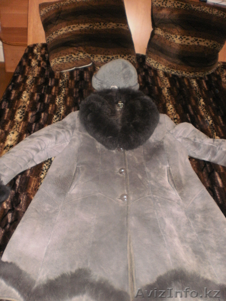 дубленка  с шапкой дешево - Изображение #1, Объявление #520685