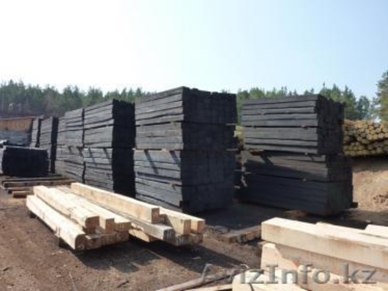 Шпалы пропитвнные ГОСТ, столбы ЛЭП и связи пропитанные, доски, брусья - Изображение #4, Объявление #1251110