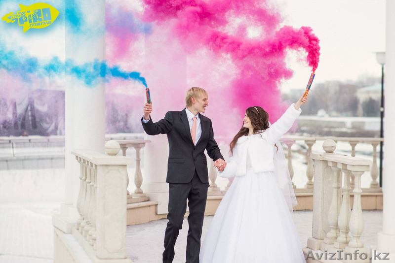 Цветной дым от cветового-огненного шоу Full Action - Изображение #3, Объявление #1288771