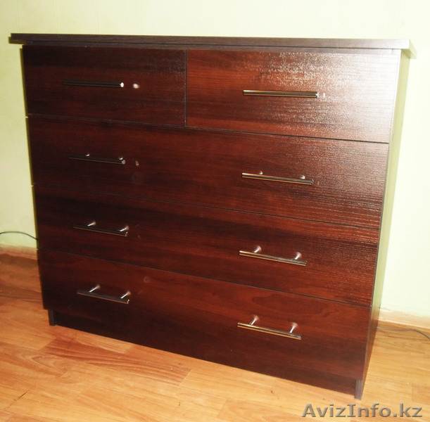 Продам новый комод (ЛДСП "Орех Шоколадный") Цена 18000 тг. - Изображение #2, Объявление #1366569