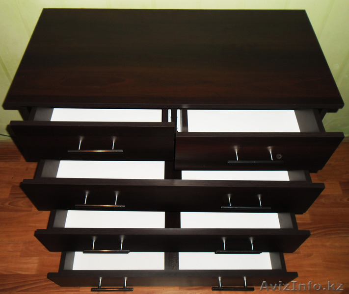 Продам новый комод (ЛДСП "Орех Шоколадный") Цена 18000 тг. - Изображение #1, Объявление #1366569