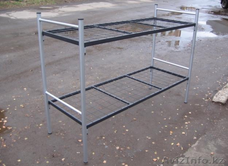 Двухъярусные металлические кровати, трёхъярусные металлические кровати. оптом - Изображение #3, Объявление #1422058