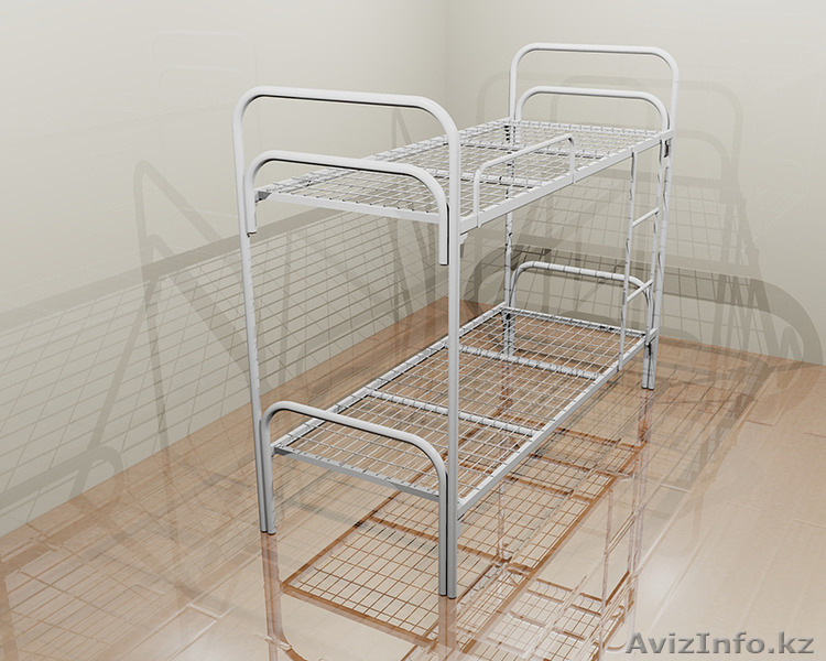 Двухъярусные металлические кровати, трёхъярусные металлические кровати. оптом - Изображение #2, Объявление #1422058